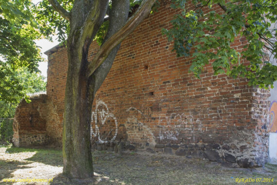 Prabuty mury miejskie