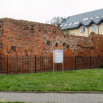 Płock fragment muru obronnego miasta
