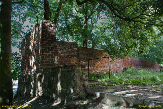 Choszczno miejskie mury obronne