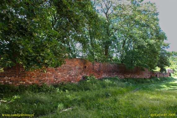 Choszczno miejskie mury obronne