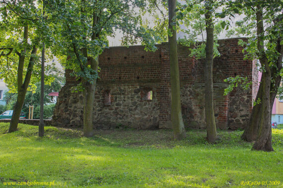 Choszczno miejskie mury obronne