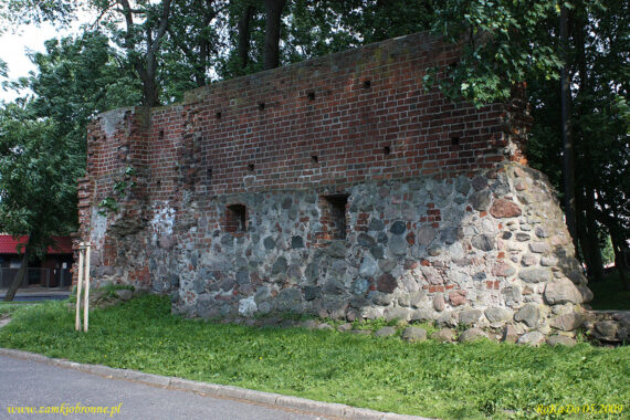 Choszczno miejskie mury obronne