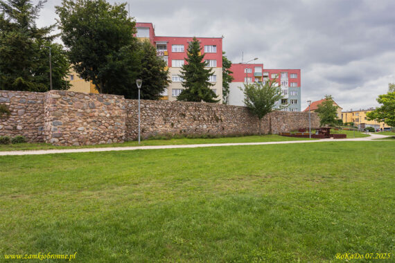 Barlinek miejskie mury obronne