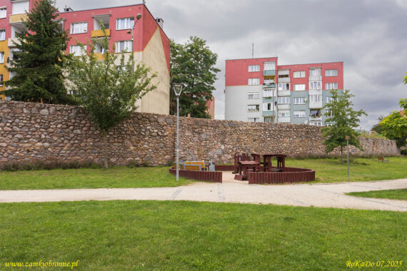 Barlinek miejskie mury obronne