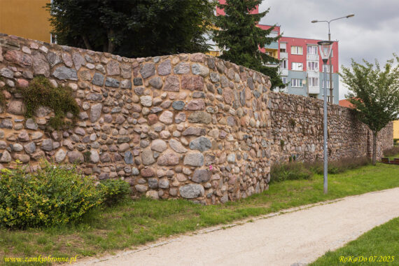Barlinek miejskie mury obronne