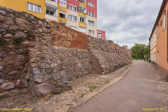 Barlinek miejskie mury obronne