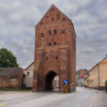 Lipiany miejskie mury obronne brama Myśliborska