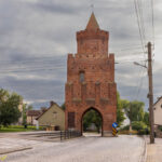 Lipiany miejskie mury obronne brama Pyrzycka