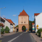 Myślibórz miejskie mury obronne brama Nowogródzka