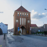 Myślibórz miejskie mury obronne brama Nowogródzka