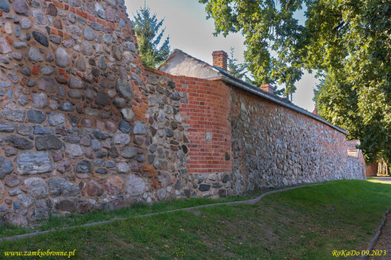 Myślibórz miejskie mury obronne