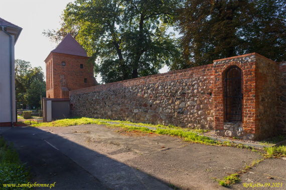 Myślibórz miejskie mury obronne