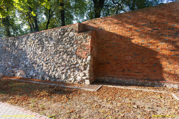 Myślibórz miejskie mury obronne