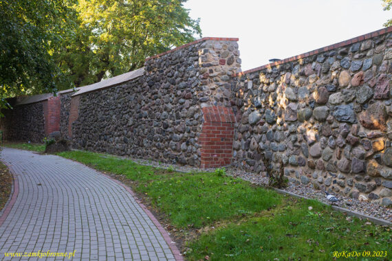 Myślibórz miejskie mury obronne