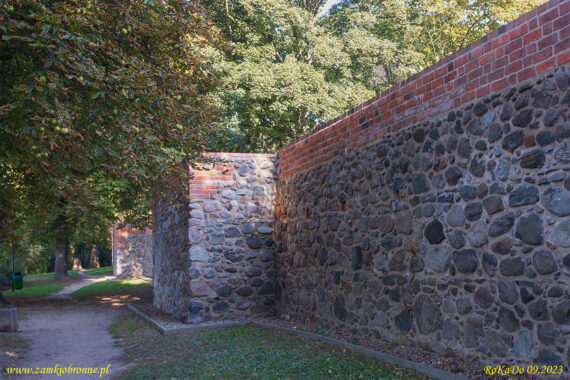 Myślibórz miejskie mury obronne