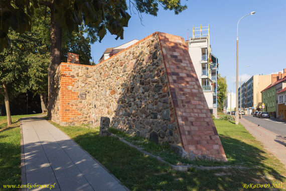 Myślibórz miejskie mury obronne