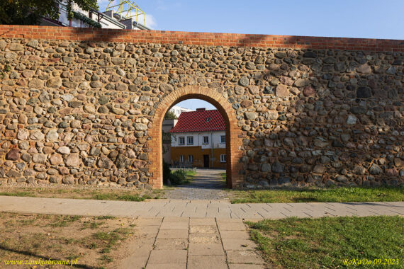 Myślibórz miejskie mury obronne