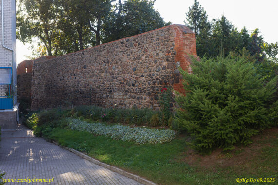 Myślibórz miejskie mury obronne