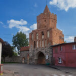 Trzcińsko miejskie mury obronne Brama Myśliborska