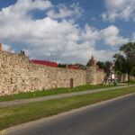 Trzcińsko miejskie mury obronne z czatownią