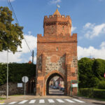 Trzcińsko miejskie mury obronne Brama Chojeńska