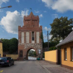 Trzcińsko miejskie mury obronne Brama Chojeńska