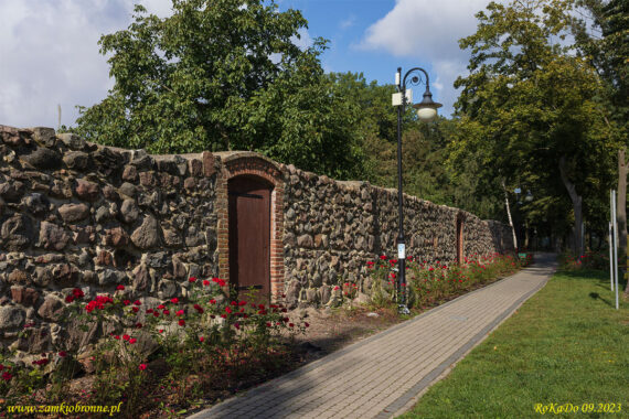 Trzcińsko miejskie mury obronne