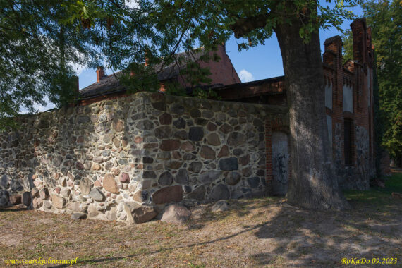 Trzcińsko miejskie mury obronne