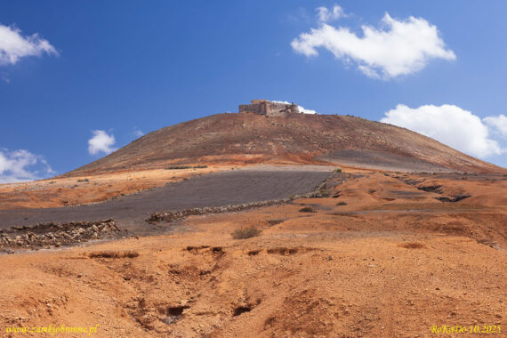 Teguise, wyspa Lanzarote zamek Castillo de Santa B&aacute;rbara