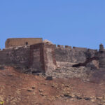 Teguise, wyspa Lanzarote zamek Castillo de Santa Bárbara