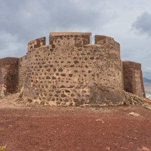 Teguise, wyspa Lanzarote zamek Castillo de Santa Bárbara