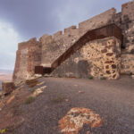 Teguise, wyspa Lanzarote zamek Castillo de Santa Bárbara