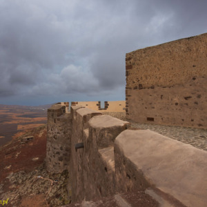 Teguise, wyspa Lanzarote zamek Castillo de Santa Bárbara