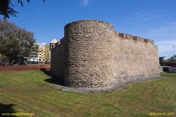 Zamek Castillo de La Luz w Las Palmas