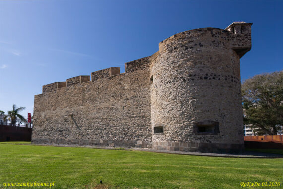 Zamek Castillo de La Luz w Las Palmas
