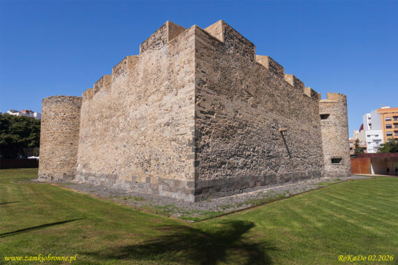Zamek Castillo de La Luz w Las Palmas