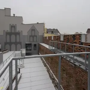 Inowrocław częściowo zrekonstruowany fragment murów obronnych